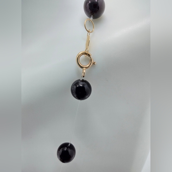 Vintage Floating Beaded Necklace - Picture 4 of 5